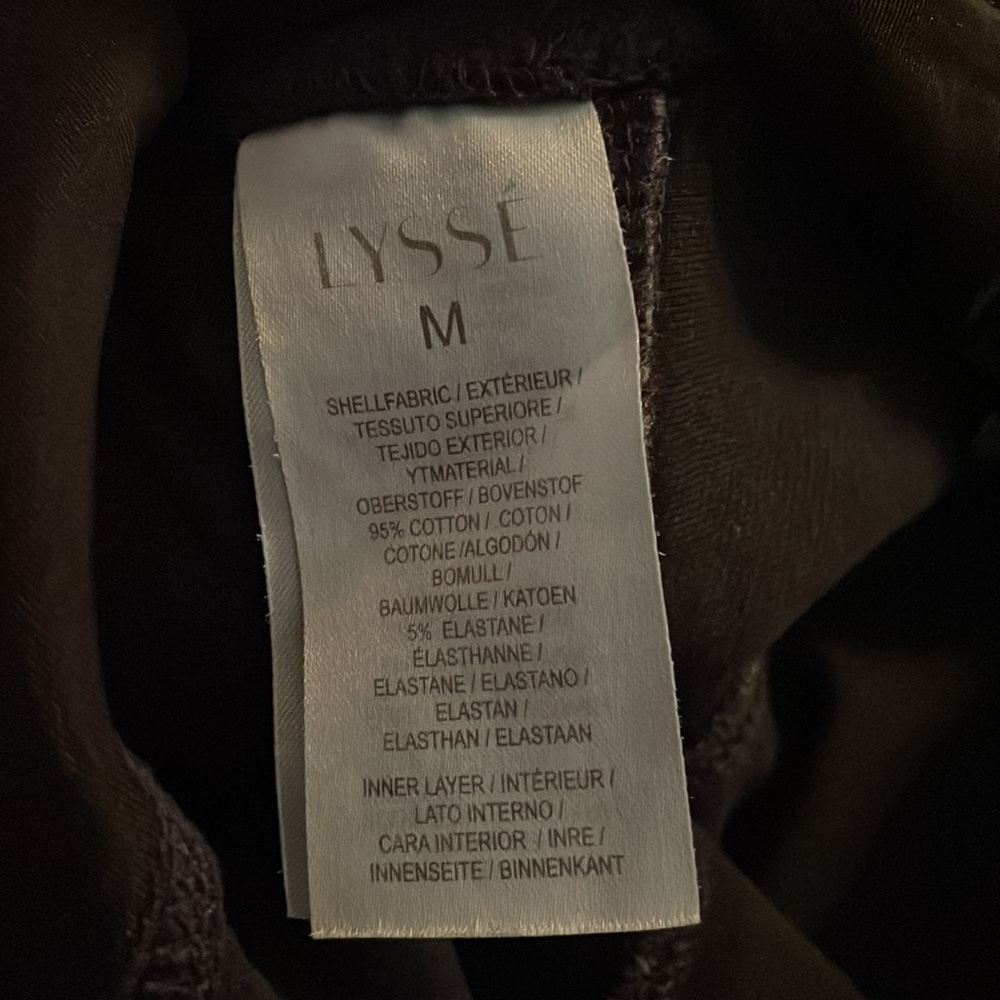 Lyses Women’s Denim Leggings Jeggings. Size Medium - Picture 10 of 11